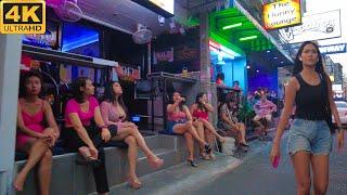 4K Evening Pattaya - Soi Buakhao soi Honey Chaiyapoon Diana Lengkee 2nd road. February 2024