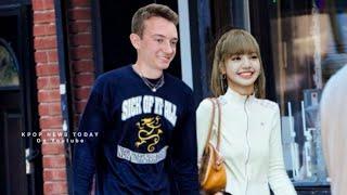 Lisa and Frederic Arnault in Paris before returning to Korea