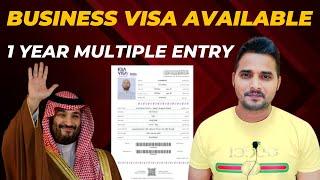 Saudi Business Visa Available 1 Year Multiple Entry 