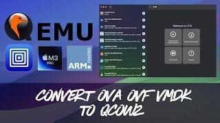 How to Convert Virtual Box OVAOVF or VMDK image to QEMU QCOW2 image on Apple ARM