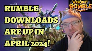 Warcraft Rumble Revenue and Downloads April 2024