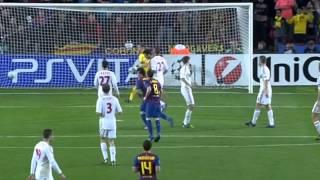 043  Leo Messi 5 Goals vs Bayer Leverkusen 2012