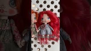 Шью кукол из ткани Авторские игрушки своими руками #куклы #doll #подпишись #творчество #шортс