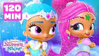 Shimmer and Shine Find Glitter Stars & Rescue Unicorns  2 Hour Compilation  Shimmer and Shine