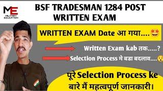 BSF TRADESMAN WRITTEN EXAM DATE  II BSF TRADESMAN 1284 POST WRITTEN EXAM 