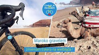Maroko gravel 79 - zmieniam Eskera na wielbłąda - Mirleft - Legzira - Kross Esker 6.0 #86