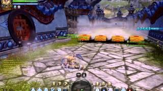 Dragon Nest - lvl 60 Revamped Gear Master soloing Typhoon Kim Nest Hell Mode