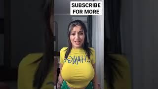 Huge Braless  Subscribe for more