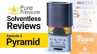 Solventless Reviews Ep5 Pyramid 100% Solventless Live Rosin Pods