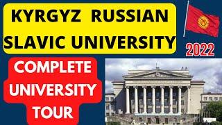 Kyrgyz Russian Slavic University Tour  MBBS In Kyrgyzstan 2022 For Indian Students  Campus Hostel