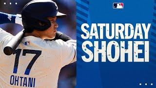 Saturday Night SHOHEI  CLUTCH Homer triple and another Dodgers W  大谷翔平ハイライト