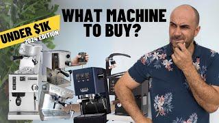 What coffee machine to buy under $1k in 2024. #coffee #coffeetime