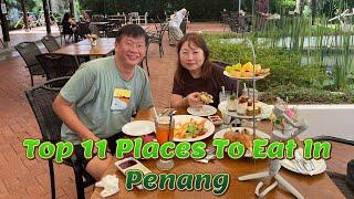 Top 11 Places To Eat In Penang Peranakan Cuisine Dim Sum Cafe Street Food