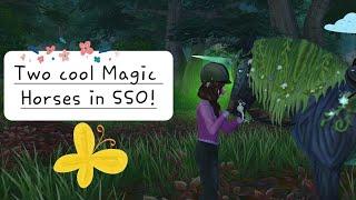 Two cool Magic Transformation Horses in SSO Star Stable Online