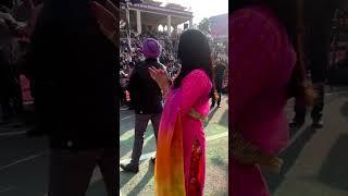 Satinder Sartaaj in Pakistan   Satinder Sartaaj Singing Song Live  Neeru Bajwa  Wahga Boarder