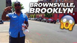 NYCs Most Dangerous Neighborhood  Walking Brownsville Brooklyn July 2021