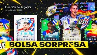 ABRIMOS MUCHAS BOLSAS SORPRESA ICONOS Y SOBRE DE 750K  FC 24