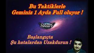 Darkorbit 1 AYDA GEMİ FULLEME TAKTİKLERİ VE  HATALAR 