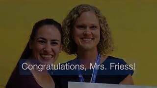 Mrs. Friess Receives Teacher Appreciation Prize