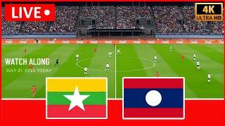 Live U19 Myanmar vs U19 Laos - AFF Cup U-19 2024