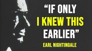 Earl Nightingale - LISTEN TO THIS EVERYDAY CHANGE YOUR LIFE MOTIVATIONAL VIDEO STRANGEST SECRET