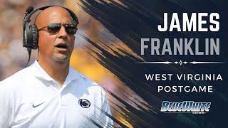 Watch Penn State coach James Franklins postgame press conference following win over West Virginia