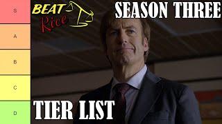 Better Call Saul Season Three Tier List  Ranked and Reviewed