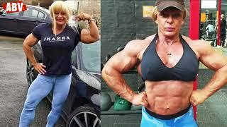 GIANTESS FEMALE MUSCLE GROWTH GRANDMA FBB WORKOUT