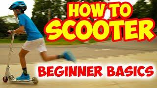 How to RIDE a SCOOTER - Easy Guide for Beginners