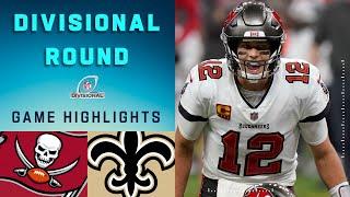 Buccaneers vs. Saints Divisional Round Highlights  NFL 2020 Playoffs