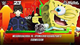 Meguru Bachira VS Spongebob Squarepants  Submission  WWE 2K23 PS4 Gameplay