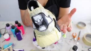 CHANNEL SPOTLIGHT # 8 - SneakerKraft - CUSTOM GALAXY ADIDAS NMD + WALKTHROUGH