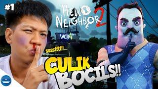 BAHAYA JANGAN MAU DEKAT2 SAMA OM OM BUSUK INI NANTI DI CULIKS Hello Neighbor 2 Part 1 INDO