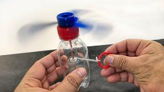 DIY Hand Fan With Bottle No Electricity hand fan kaise banaen 