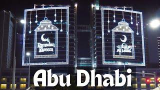 Abu Dhabi Ramadan Light Decorations at Corniche & Abu Dhabi Downtown  United Arab Emirates - 2023