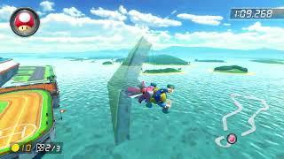 Sunshine Airport 150cc - 157.010 - Vincent Mario Kart 8 Deluxe World Record