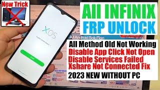 2023 All Infinix FRP Bypass - App Not Opening  Smart 6 HD x6512 Android 11 FRP Unlock Without Pc