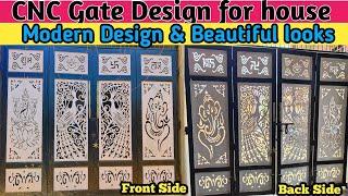 Cnc cutting gate design  cnc Laser cutting gate design