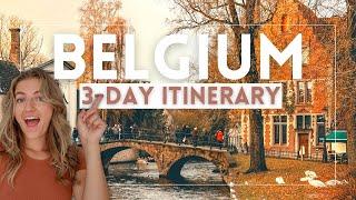 Belgium 3-Day Itinerary Brussels Bruges & Ghent