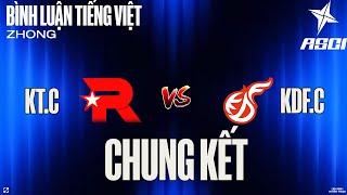 TRỰC TIẾP CHUNG KẾT ASCI 2024  KT.C vs KDF.C  ngày 2209  ZHONG