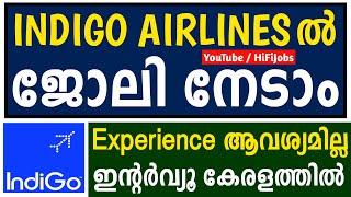 INDIGO AIRLINES ല്‍ നിരവധി ഒഴിവുകള്‍ - Indigo Airlines Recruitment 2023 - Airport Jobs 2023