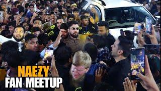 NAEZY Fan MEETUP In Malad  CRAZY CROWD  Bigg Boss OTT s3 Runnerup Naezy At Cellbuddy