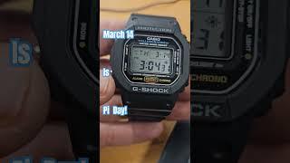 March 14 is Pi Day #gshock_casio_official