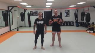 100 round kicks with TJ Dillashaw in honor of Liam