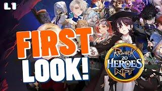 First look of Ragnarok 20 HeroesNFT