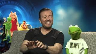 Muppets Most Wanted - Constantine and Ricky Gervais Interview