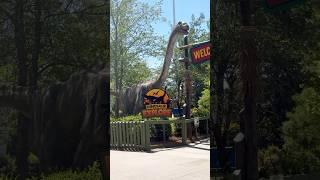 Dinosaurs Explore at wild adventures #wildanimals #adventures #ytshorts