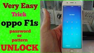 Oppo F1s forgot password or pattern unlock or remove  paano tanggalin Ang password  easy method