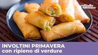 INVOLTINI PRIMAVERA CINESI - Ricetta originale super croccante