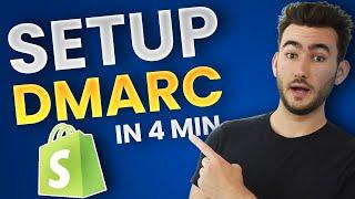 DO THIS or Shopify Emails Go To SPAM DMARC Tutorial